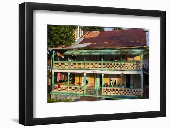 Colonial Architecture, Port Antonio, Jamaica, West Indies, Caribbean, Central America-Doug Pearson-Framed Photographic Print