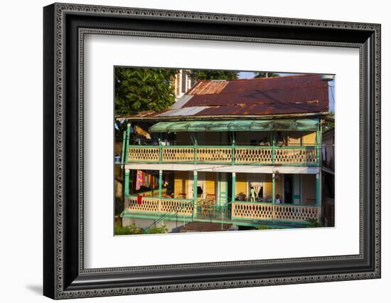 Colonial Architecture, Port Antonio, Jamaica, West Indies, Caribbean, Central America-Doug Pearson-Framed Photographic Print