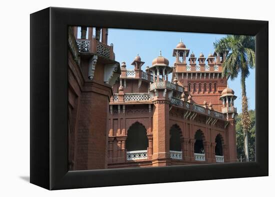 Colonial building in University of Dhaka, Bangladesh-Keren Su-Framed Premier Image Canvas