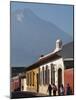 Colonial Buildings and Volcan De Agua, Antigua, Guatemala, Central America-Sergio Pitamitz-Mounted Photographic Print