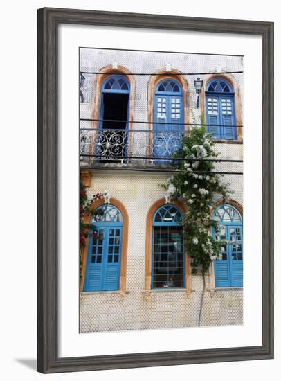 Colonial Buildings in Carmo District Right Next to Pelourinho, Salvador (Salvador de Bahia), Brazil-Yadid Levy-Framed Photographic Print