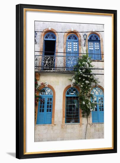 Colonial Buildings in Carmo District Right Next to Pelourinho, Salvador (Salvador de Bahia), Brazil-Yadid Levy-Framed Photographic Print