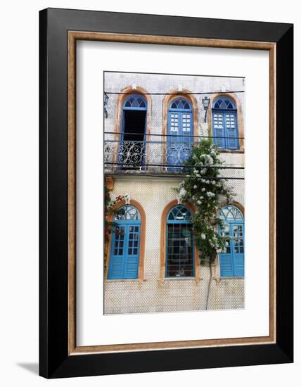 Colonial Buildings in Carmo District Right Next to Pelourinho, Salvador (Salvador de Bahia), Brazil-Yadid Levy-Framed Photographic Print