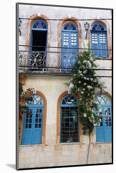 Colonial Buildings in Carmo District Right Next to Pelourinho, Salvador (Salvador de Bahia), Brazil-Yadid Levy-Mounted Photographic Print