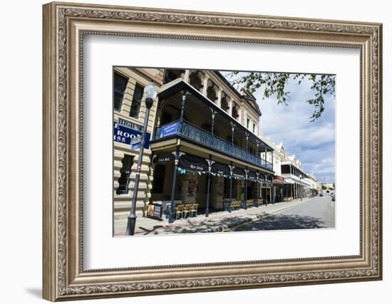 Colonial Buildings in Downtown Fremantle, Western Australia, Australia, Pacific-Michael Runkel-Framed Photographic Print