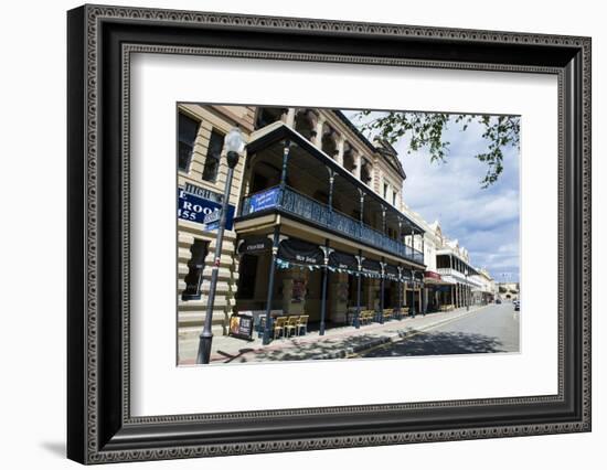 Colonial Buildings in Downtown Fremantle, Western Australia, Australia, Pacific-Michael Runkel-Framed Photographic Print