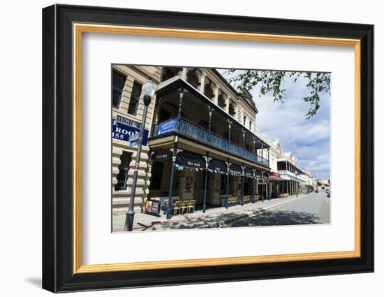 Colonial Buildings in Downtown Fremantle, Western Australia, Australia, Pacific-Michael Runkel-Framed Photographic Print