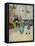 Colonial Children Learning to Dance the Minuet-null-Framed Premier Image Canvas