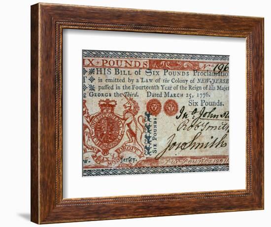 Colonial Currency, 1776-null-Framed Photographic Print