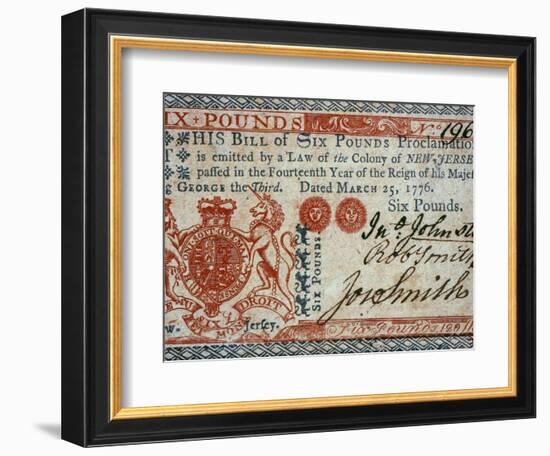 Colonial Currency, 1776-null-Framed Photographic Print