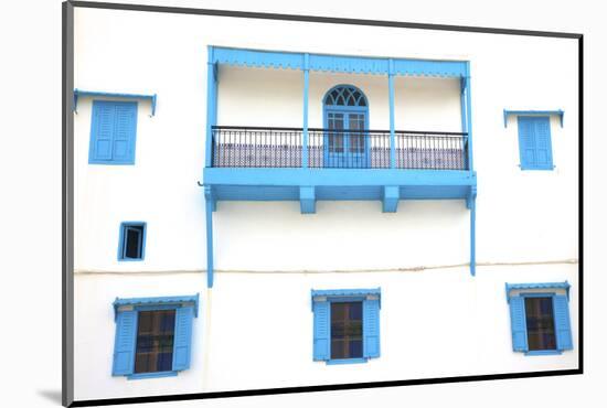 Colonial Facade, Rabat, Morocco, North Africa-Neil Farrin-Mounted Photographic Print