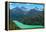 Colonial Peak and Pyramid Peak, North Cascades, Ross Lake Nat. Recreation Area, Washington State-Alan Majchrowicz-Framed Premier Image Canvas