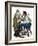"Colonial Sign Painter", February 6,1926-Norman Rockwell-Framed Giclee Print