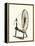 Colonial Spinning Wheel-null-Framed Premier Image Canvas