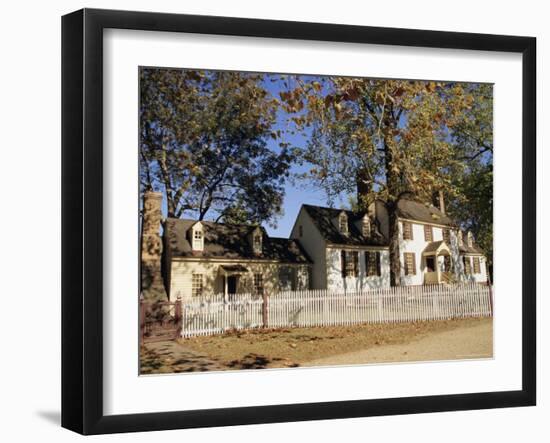 Colonial Williamsburg, Virginia, USA-Ken Gillham-Framed Photographic Print