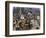 Colonists Throwing Boxes of Tea Overboard During the Boston Tea Party, 1773-null-Framed Giclee Print