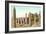 Colonnade, Obelisk, Karnak, Egypt-null-Framed Premium Giclee Print