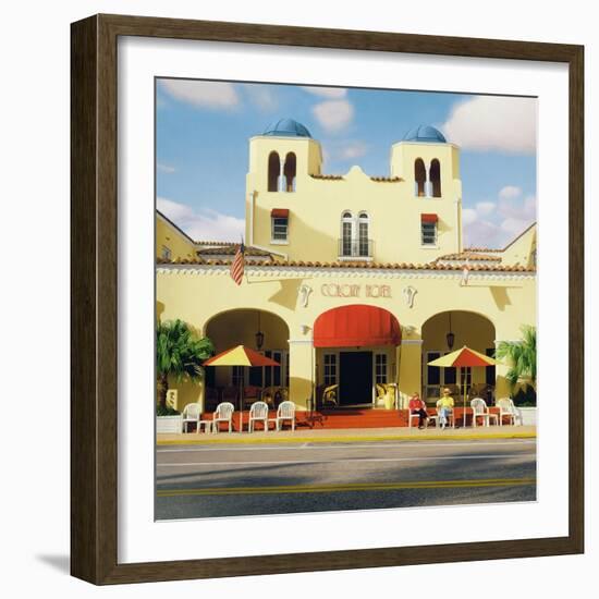 Colony Hotel, 1999-Max Ferguson-Framed Giclee Print