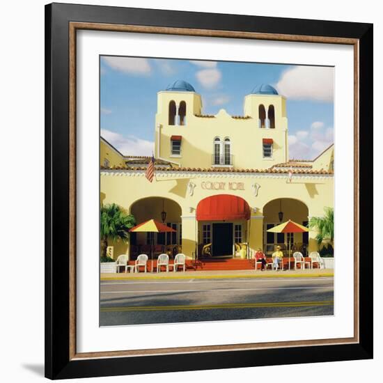 Colony Hotel, 1999-Max Ferguson-Framed Giclee Print