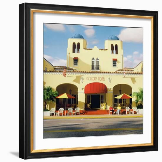 Colony Hotel, 1999-Max Ferguson-Framed Giclee Print