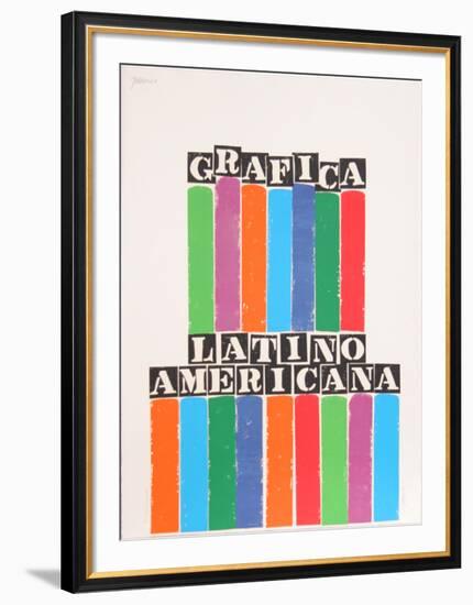 Colophon-Antonio Frasconi-Framed Limited Edition