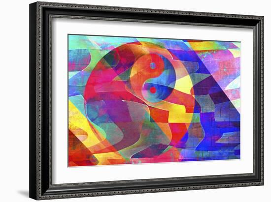 Color Abstract 3-Ata Alishahi-Framed Giclee Print