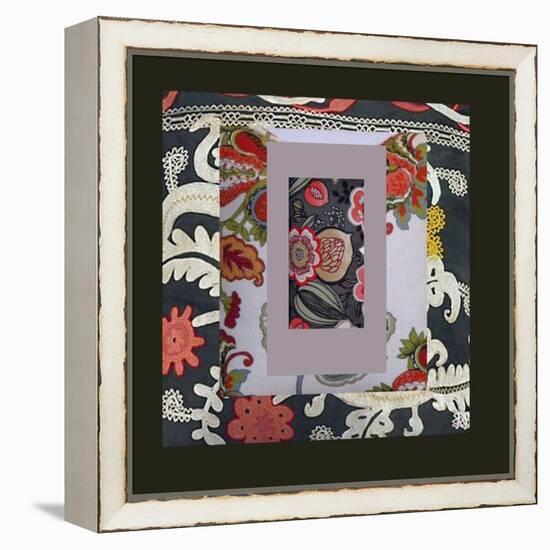 COLOR AND PATTERN COLLAGE-Linda Arthurs-Framed Premier Image Canvas