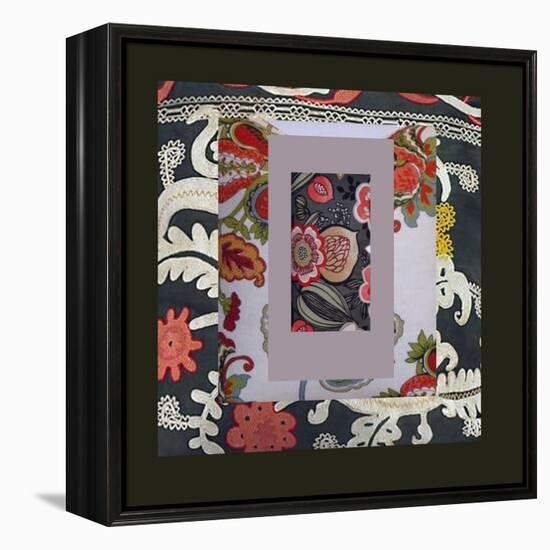 COLOR AND PATTERN COLLAGE-Linda Arthurs-Framed Premier Image Canvas