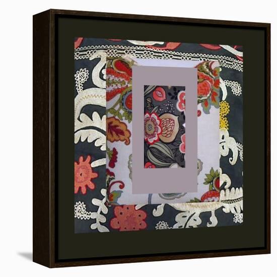 COLOR AND PATTERN COLLAGE-Linda Arthurs-Framed Premier Image Canvas