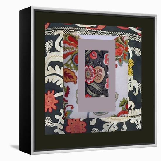 COLOR AND PATTERN COLLAGE-Linda Arthurs-Framed Premier Image Canvas