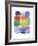 Color Blocks 2-Louise van Terheijden-Framed Giclee Print