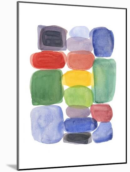 Color Blocks 2-Louise van Terheijden-Mounted Giclee Print