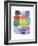 Color Blocks 2-Louise van Terheijden-Framed Giclee Print