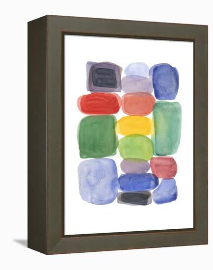 Color Blocks 2-Louise van Terheijden-Framed Premier Image Canvas