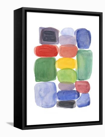 Color Blocks 2-Louise van Terheijden-Framed Premier Image Canvas