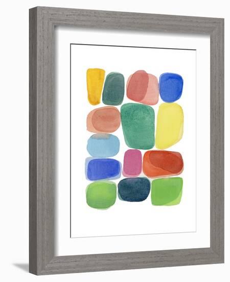 Color Blocks 3-Louise van Terheijden-Framed Giclee Print