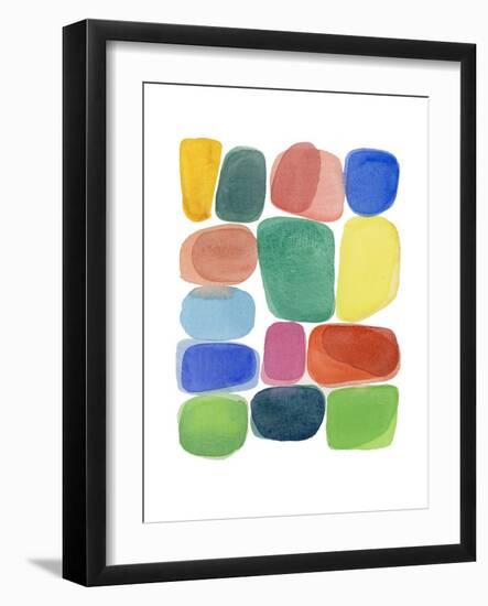 Color Blocks 3-Louise van Terheijden-Framed Giclee Print