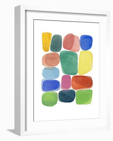 Color Blocks 3-Louise van Terheijden-Framed Giclee Print