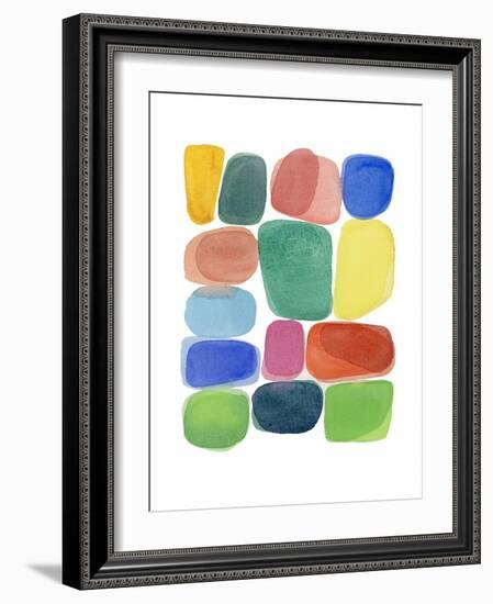 Color Blocks 3-Louise van Terheijden-Framed Giclee Print