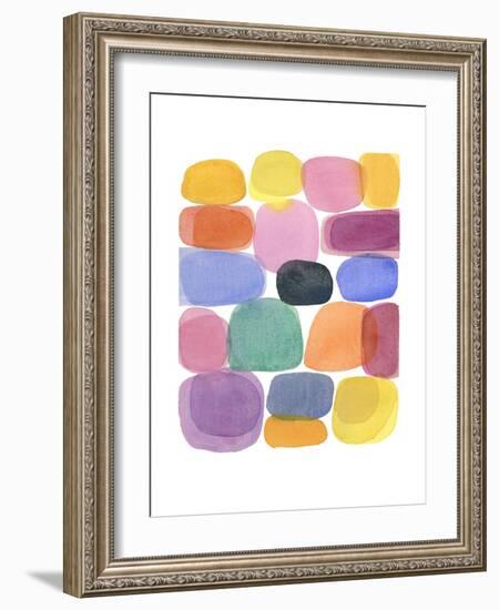 Color Blocks 4-Louise van Terheijden-Framed Giclee Print