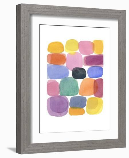 Color Blocks 4-Louise van Terheijden-Framed Giclee Print