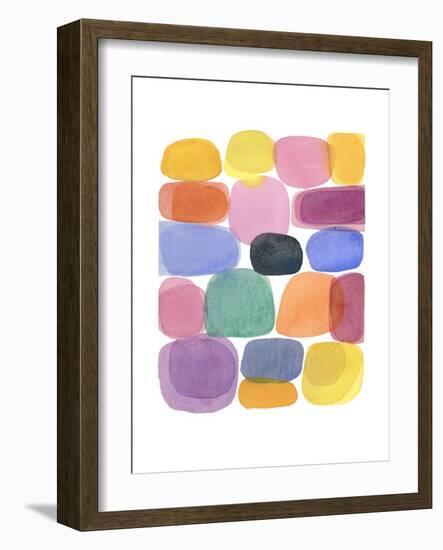 Color Blocks 4-Louise van Terheijden-Framed Giclee Print