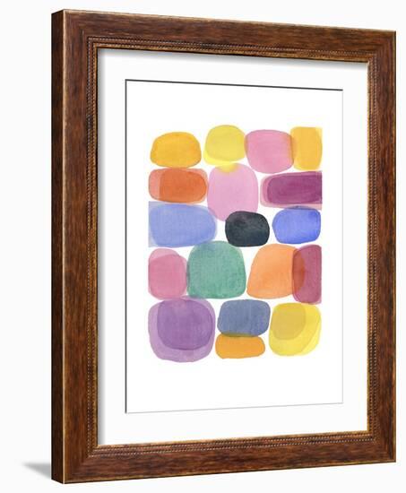 Color Blocks 4-Louise van Terheijden-Framed Giclee Print