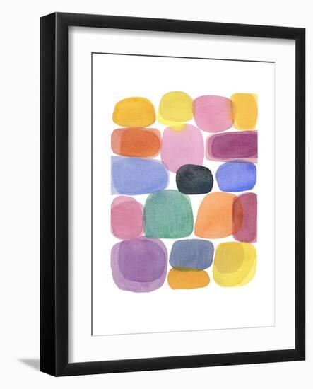 Color Blocks 4-Louise van Terheijden-Framed Giclee Print