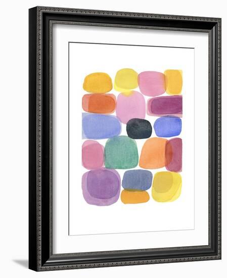 Color Blocks 4-Louise van Terheijden-Framed Giclee Print