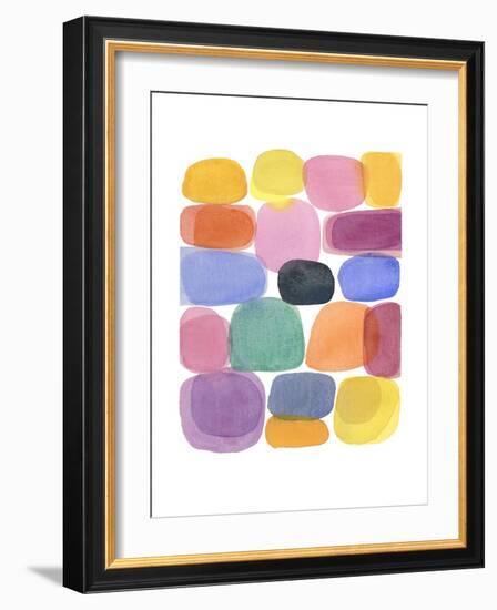 Color Blocks 4-Louise van Terheijden-Framed Giclee Print