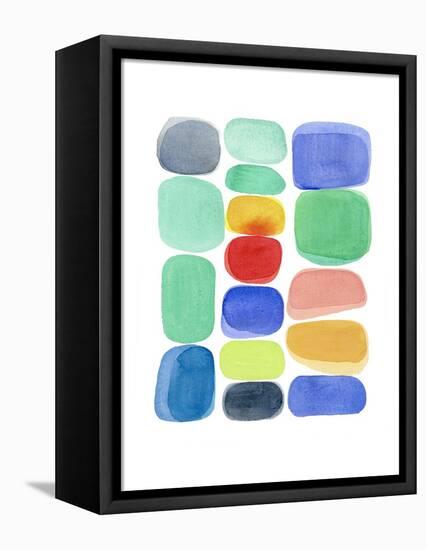 Color Blocks I-Louise van Terheijden-Framed Premier Image Canvas
