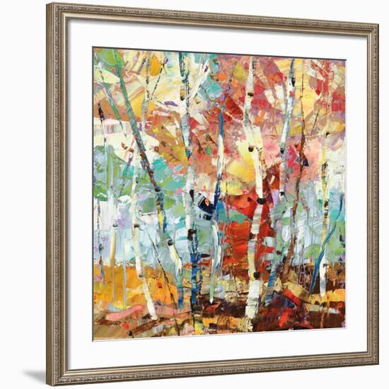 Color Burst 1-Dean Bradshaw-Framed Giclee Print