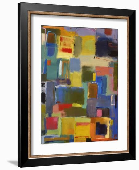 Color Essay with Sea Green-Kim Parker-Framed Giclee Print