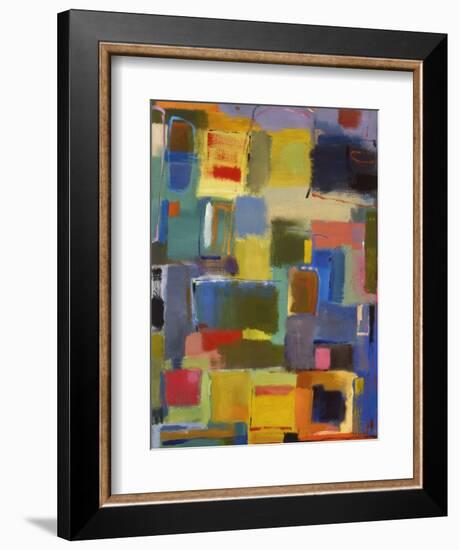 Color Essay with Sea Green-Kim Parker-Framed Giclee Print